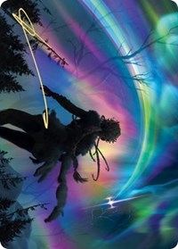 The Prismatic Bridge Art Card (Gold-Stamped Signature) [Kaldheim Art Series] | Exor Games Truro