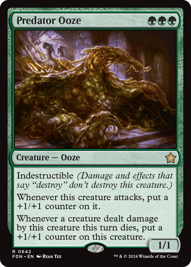 Predator Ooze [Foundations] | Exor Games Truro