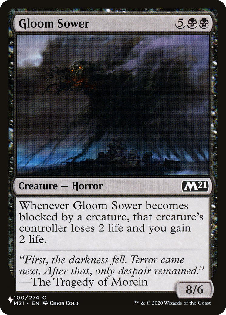 Gloom Sower [The List] | Exor Games Truro