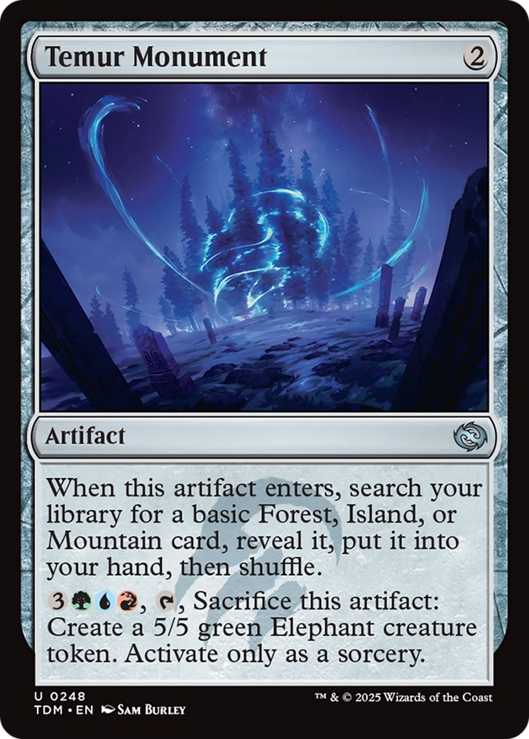Temur Monument [Tarkir: Dragonstorm] | Exor Games Truro