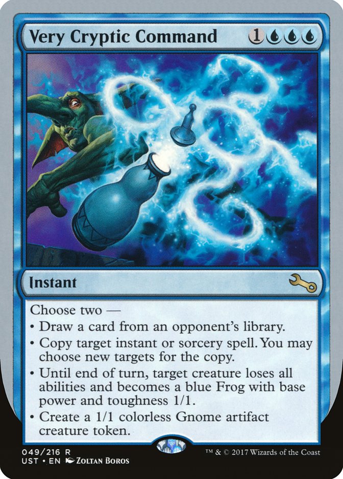Very Cryptic Command (Draw) [Unstable] | Exor Games Truro