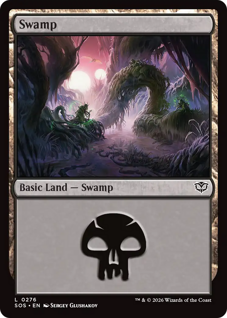 Swamp (0276) [Secrets of Strixhaven] | Exor Games Truro
