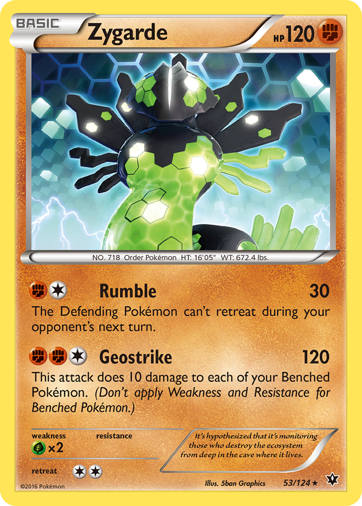 Zygarde (53/124) [XY: Fates Collide] | Exor Games Truro