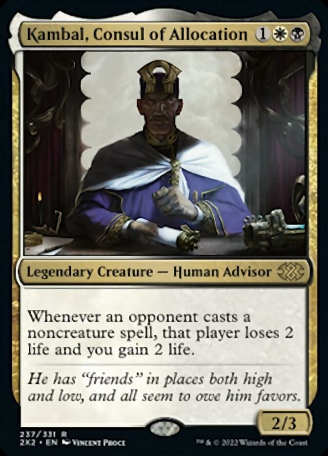 Kambal, Consul of Allocation [Double Masters 2022] | Exor Games Truro