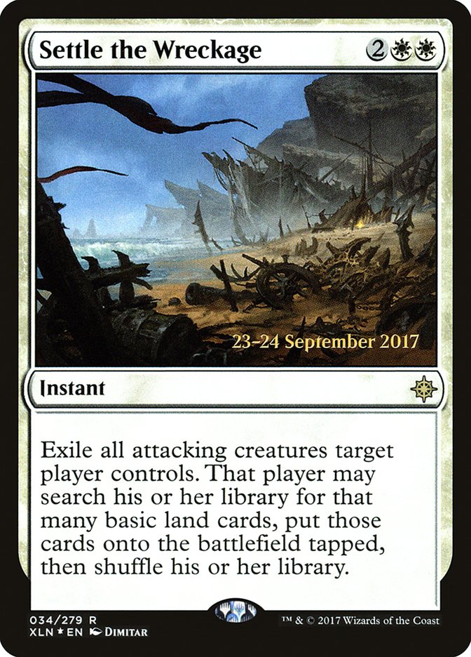 Settle the Wreckage [Ixalan Prerelease Promos] | Exor Games Truro