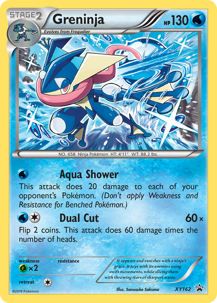 Greninja (XY162) [XY: Black Star Promos] | Exor Games Truro