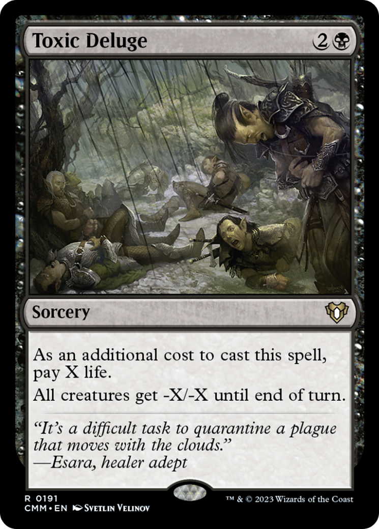 Toxic Deluge [Commander Masters] | Exor Games Truro