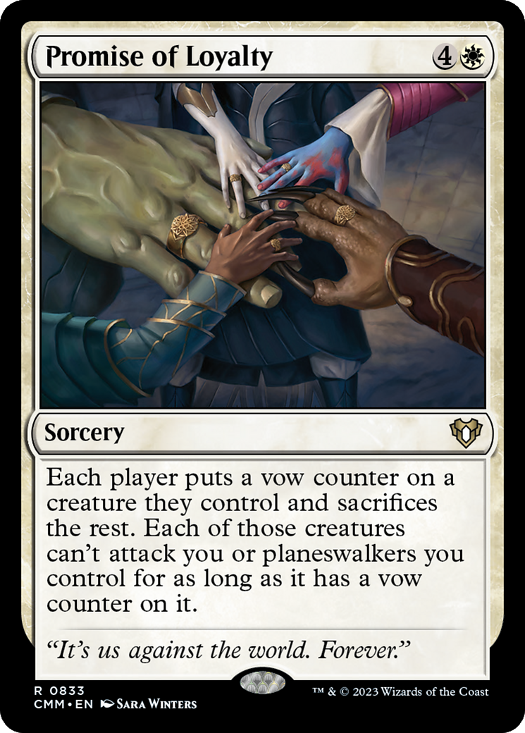 Promise of Loyalty [Commander Masters] | Exor Games Truro