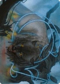 Bind the Monster Art Card [Kaldheim Art Series] | Exor Games Truro