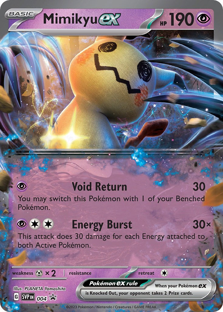 Mimikyu ex (004) (Jumbo Card) [Scarlet & Violet: Black Star Promos] | Exor Games Truro