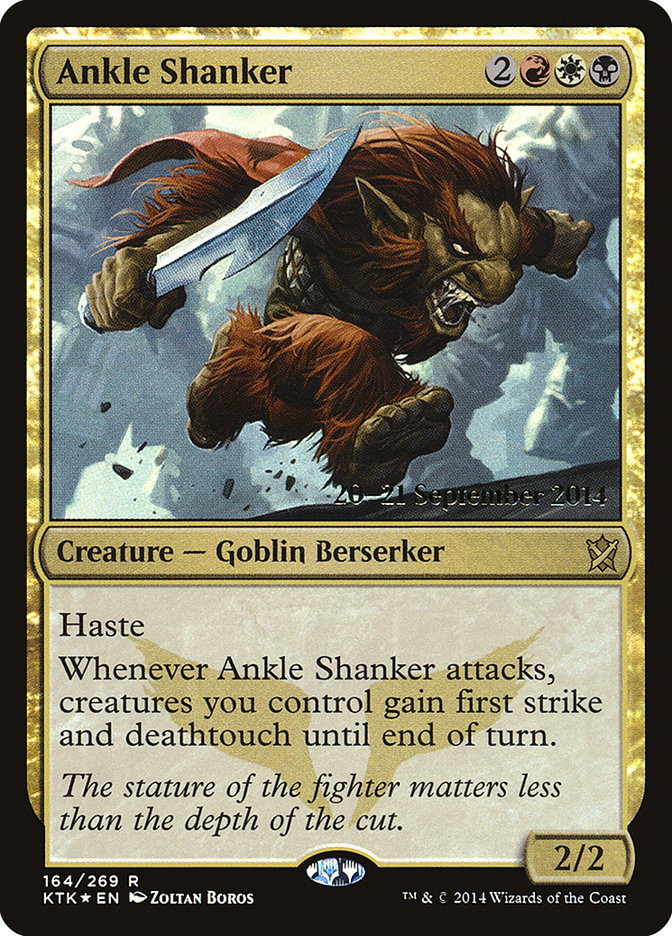 Ankle Shanker [Khans of Tarkir Prerelease Promos] | Exor Games Truro