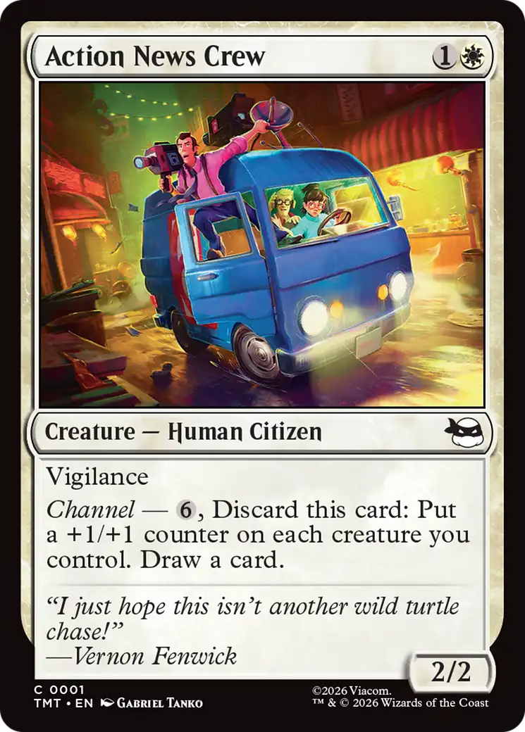 Action News Crew [Teenage Mutant Ninja Turtles] | Exor Games Truro