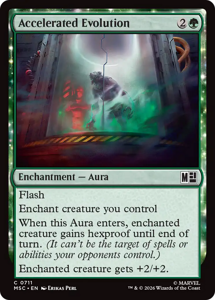Accelerated Evolution [Marvel Super Heroes Commander] | Exor Games Truro