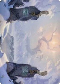 Snow-Covered Plains (276) Art Card [Kaldheim Art Series] | Exor Games Truro