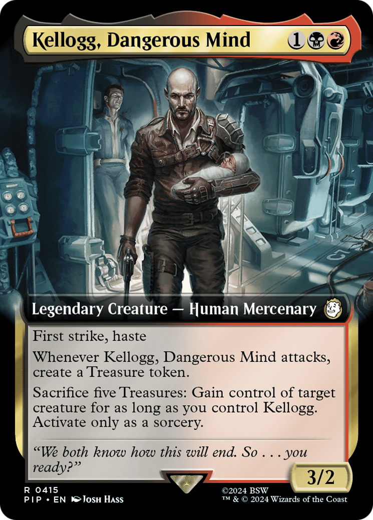 Kellogg, Dangerous Mind (Extended Art) [Fallout] | Exor Games Truro