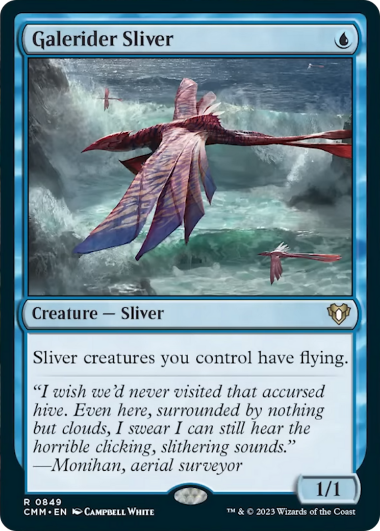 Galerider Sliver [Commander Masters] | Exor Games Truro