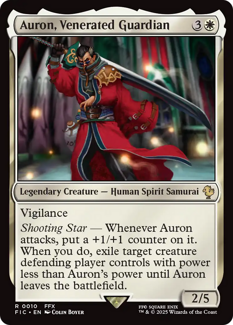 Auron, Venerated Guardian [FINAL FANTASY Commander] | Exor Games Truro