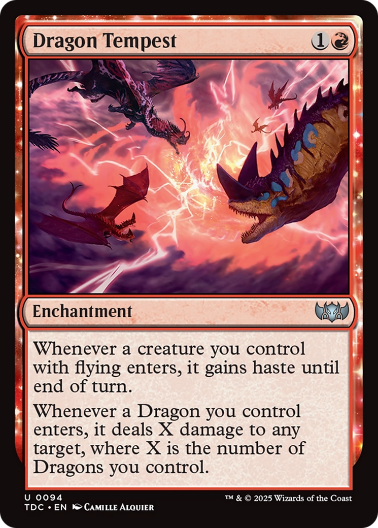 Dragon Tempest [Tarkir: Dragonstorm Commander] | Exor Games Truro