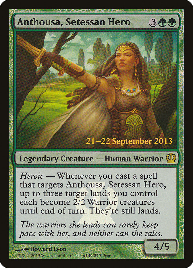 Anthousa, Setessan Hero [Theros Prerelease Promos] | Exor Games Truro