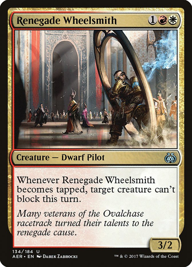 Renegade Wheelsmith [Aether Revolt] | Exor Games Truro