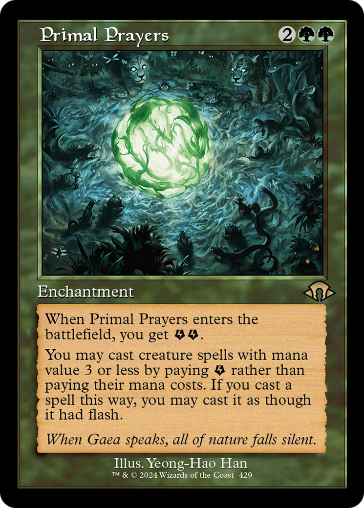 Primal Prayers (Retro) [Modern Horizons 3] | Exor Games Truro