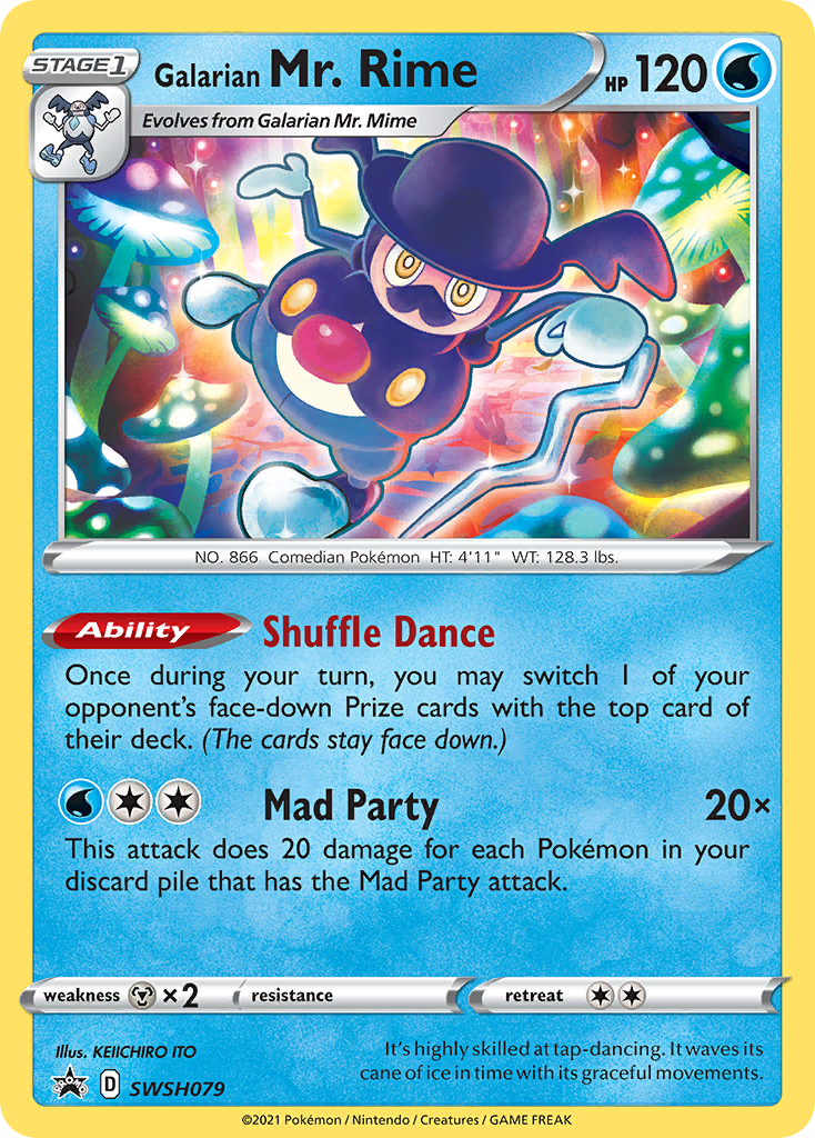 Galarian Mr. Rime (SWSH079) [Sword & Shield: Black Star Promos] | Exor Games Truro
