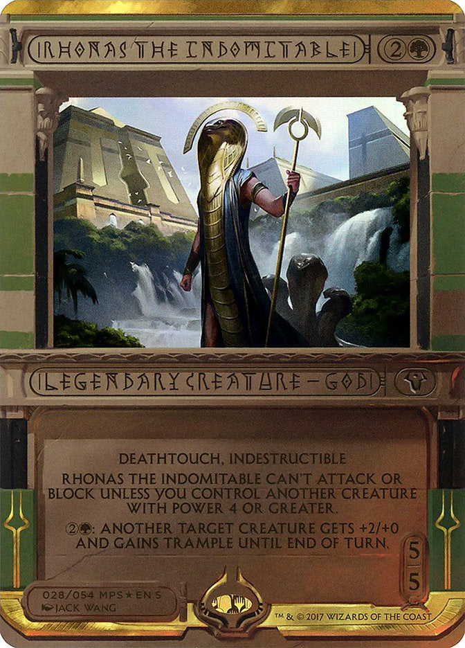 Rhonas the Indomitable (Invocation) [Amonkhet Invocations] | Exor Games Truro