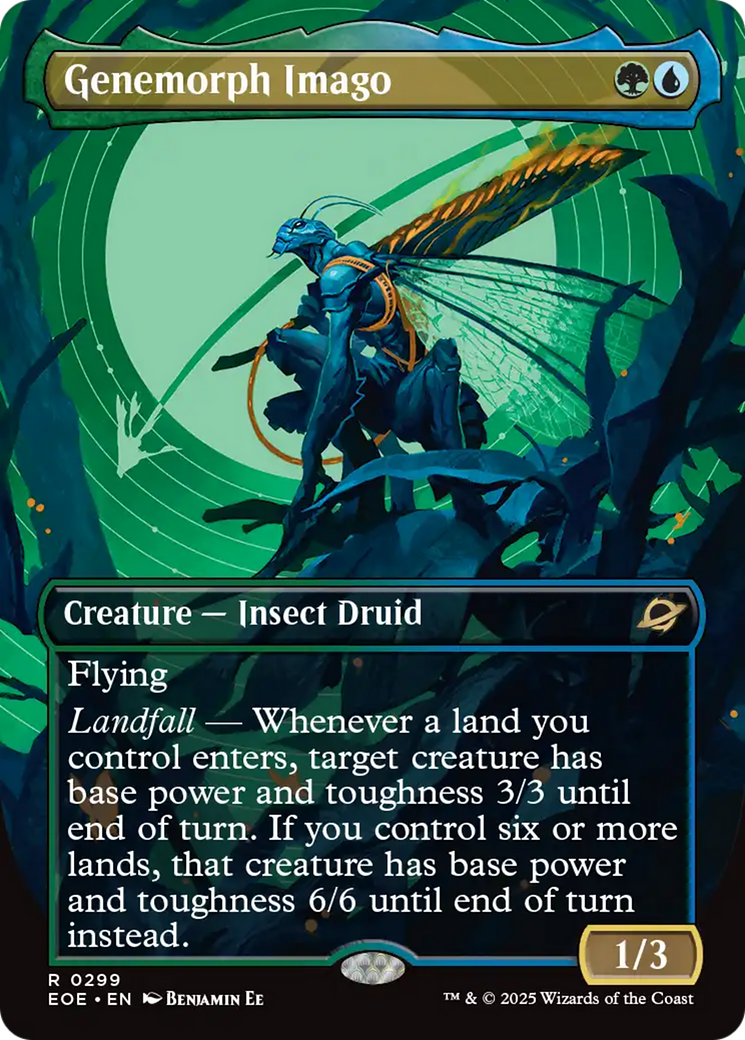 Genemorph Imago (Borderless) [Edge of Eternities] | Exor Games Truro