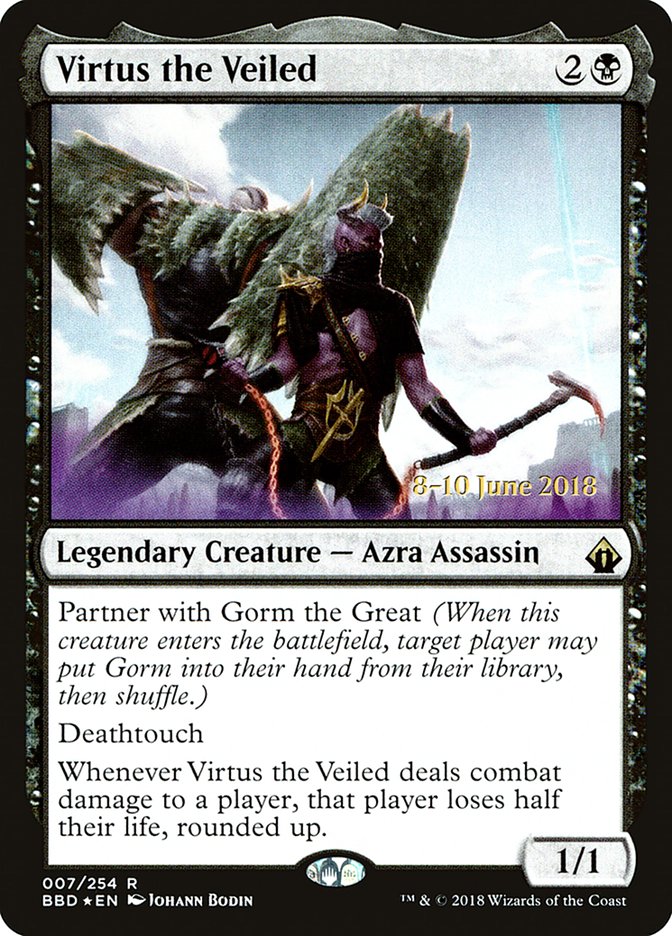 Virtus the Veiled [Battlebond Prerelease Promos] | Exor Games Truro