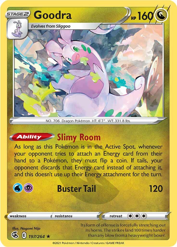 Goodra (197/264) [Sword & Shield: Fusion Strike] | Exor Games Truro