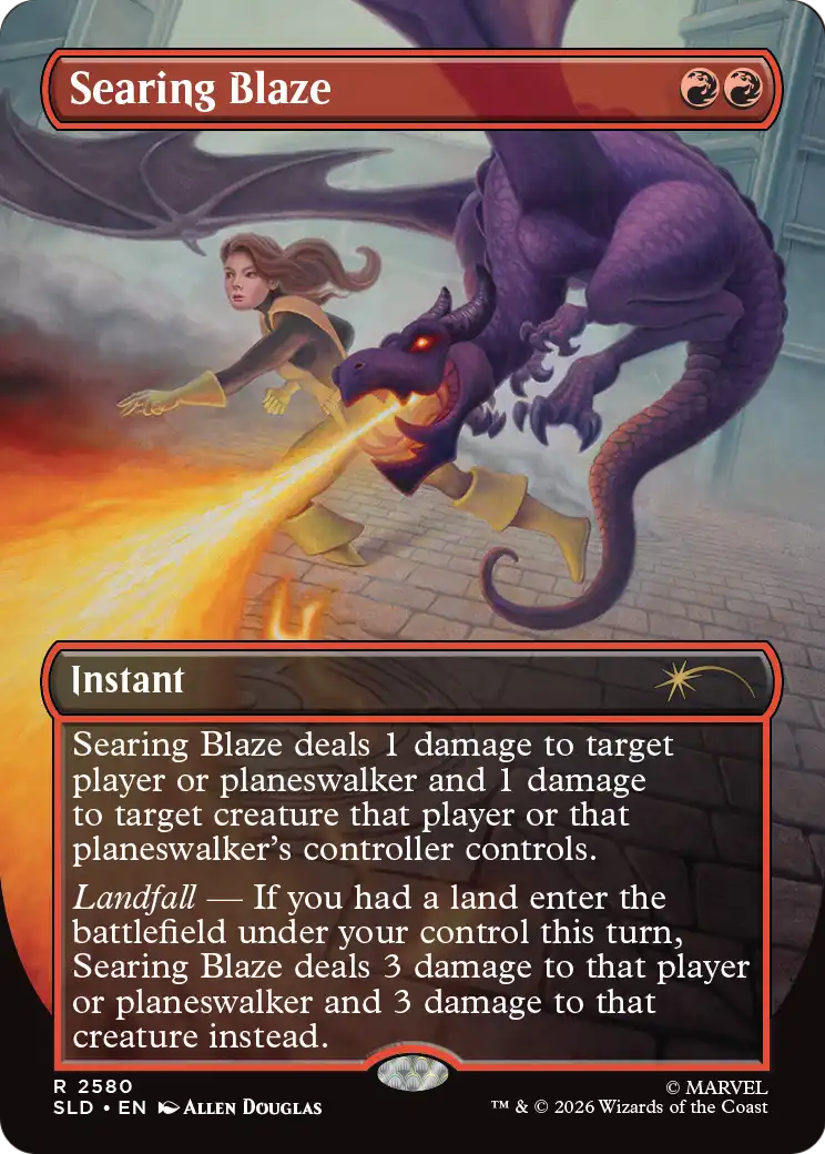 Searing Blaze [Secret Lair Drop Series] | Exor Games Truro