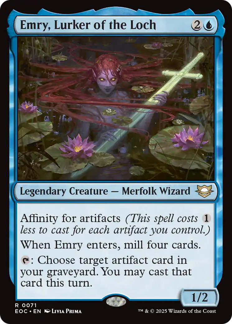 Emry, Lurker of the Loch [Edge of Eternities Commander] | Exor Games Truro