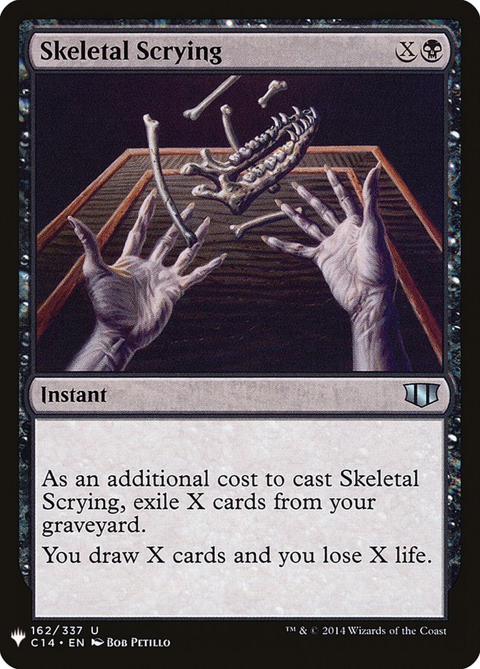 Skeletal Scrying [Mystery Booster] | Exor Games Truro