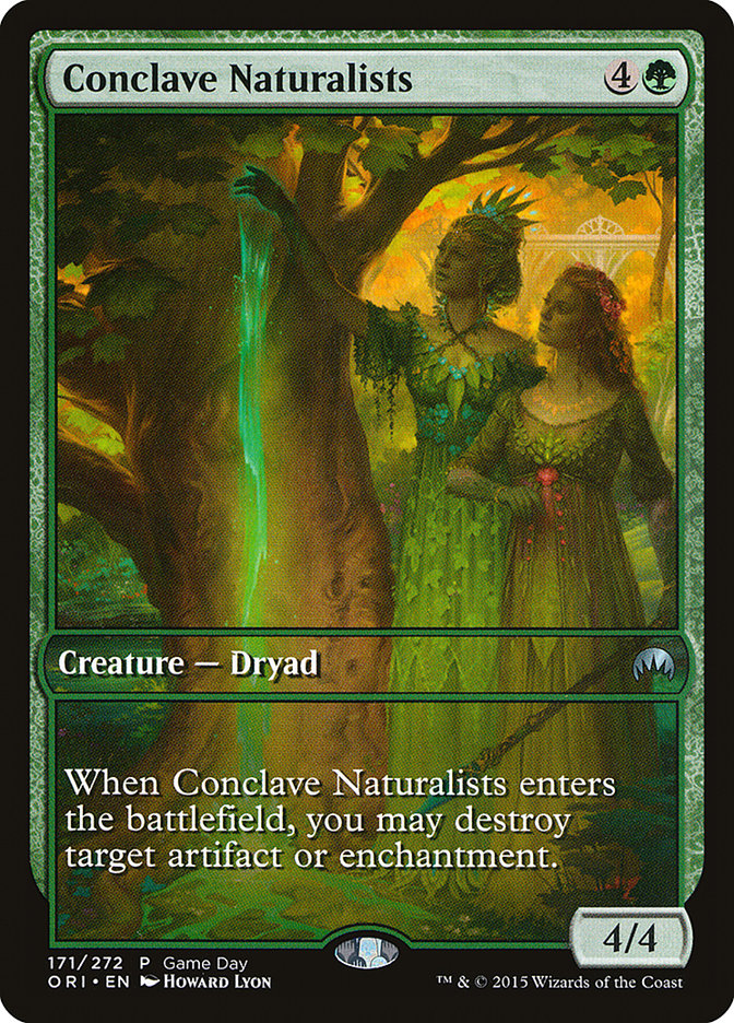 Conclave Naturalists (Game Day) [Magic Origins Promos] | Exor Games Truro