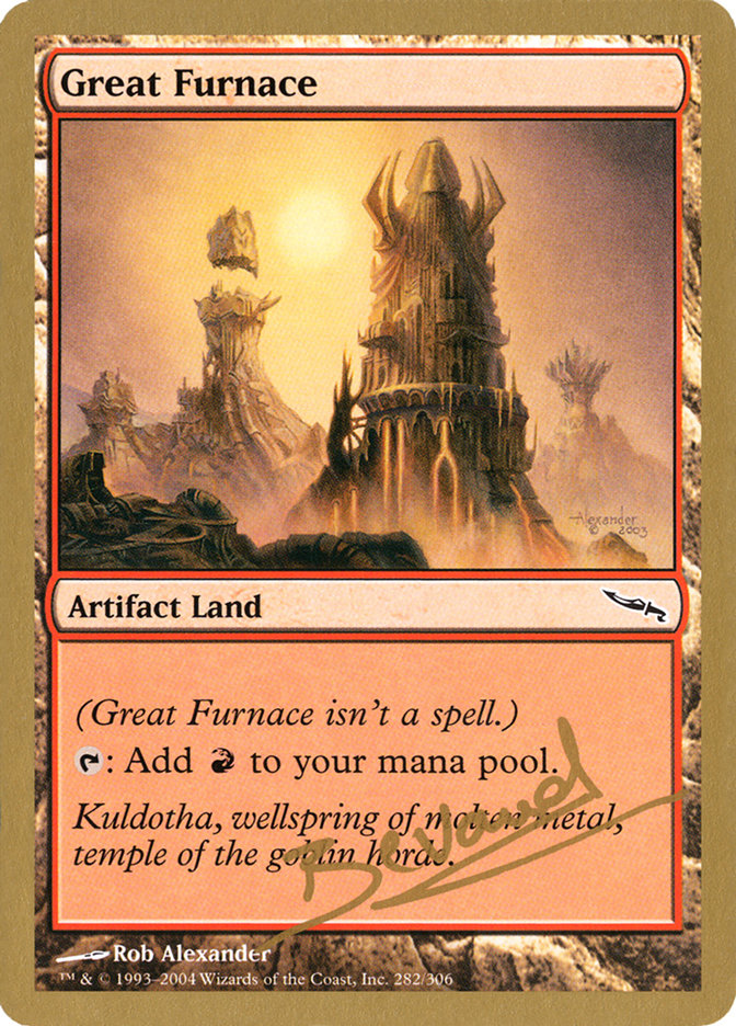 Great Furnace (Manuel Bevand) [World Championship Decks 2004] | Exor Games Truro