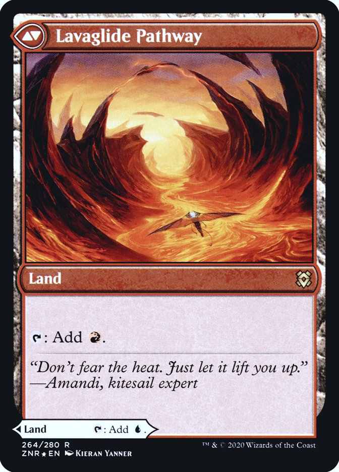 Riverglide Pathway // Lavaglide Pathway [Zendikar Rising Prerelease Promos] | Exor Games Truro