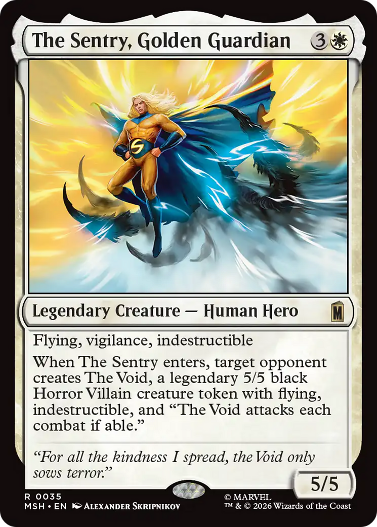 The Sentry, Golden Guardian [Marvel Super Heroes] | Exor Games Truro