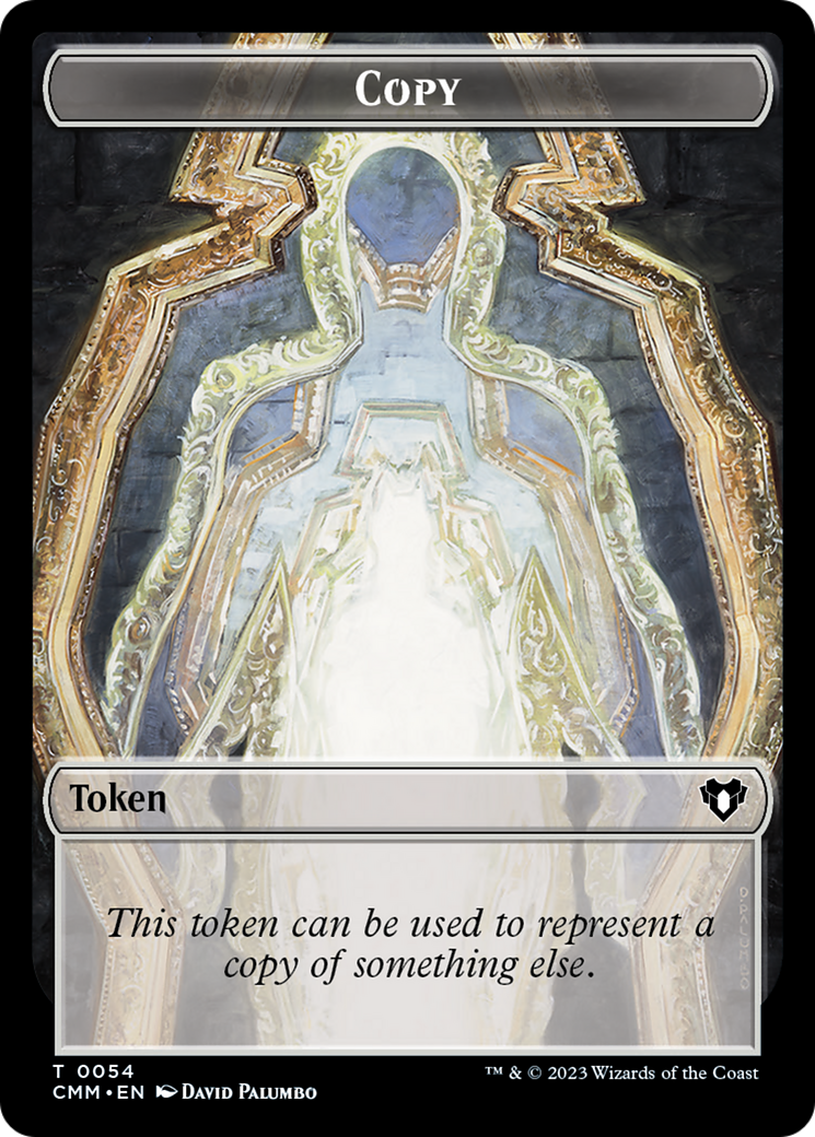 Copy (54) // Angel Double-Sided Token [Commander Masters Tokens] | Exor Games Truro