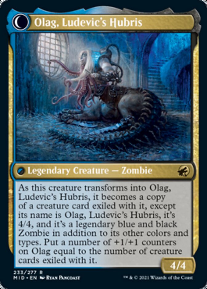 Ludevic, Necrogenius // Olag, Ludevic's Hubris [Innistrad: Midnight Hunt] | Exor Games Truro