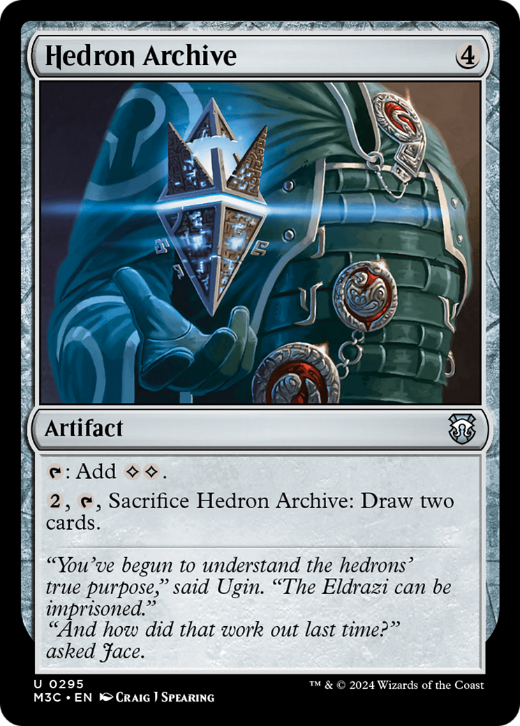 Hedron Archive (Ripple Foil) [Modern Horizons 3 Commander] | Exor Games Truro