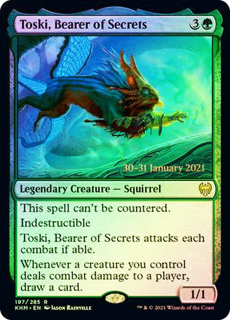 Toski, Bearer of Secrets [Kaldheim Prerelease Promos] | Exor Games Truro