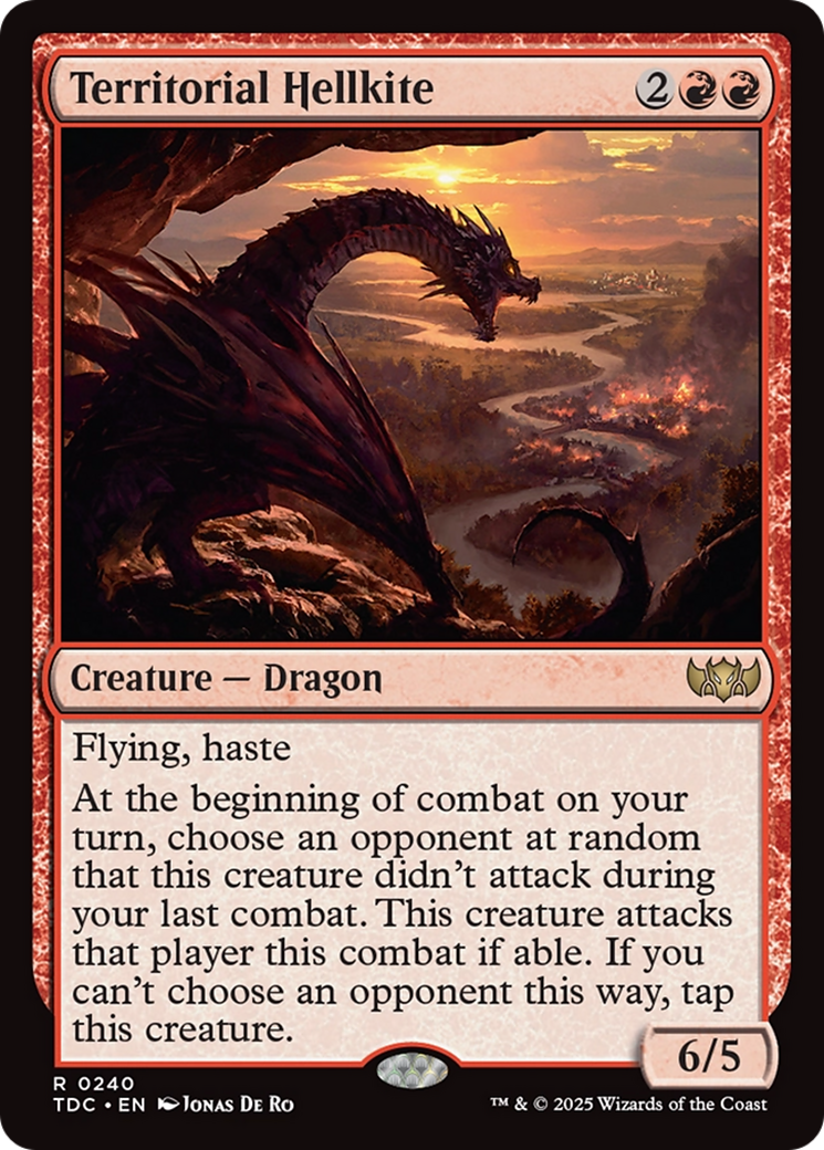 Territorial Hellkite [Tarkir: Dragonstorm Commander] | Exor Games Truro