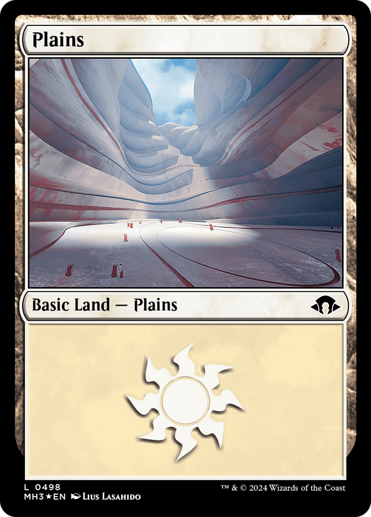 Plains (0498) (Ripple Foil) [Modern Horizons 3] | Exor Games Truro