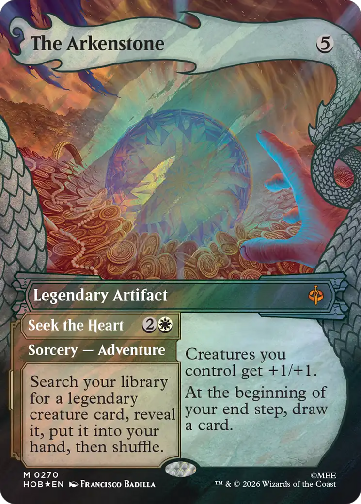 The Arkenstone (Showcase) (Surge Foil) [The Hobbit] | Exor Games Truro