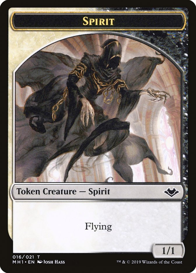 Elemental (009) // Spirit Double-Sided Token [Modern Horizons Tokens] | Exor Games Truro