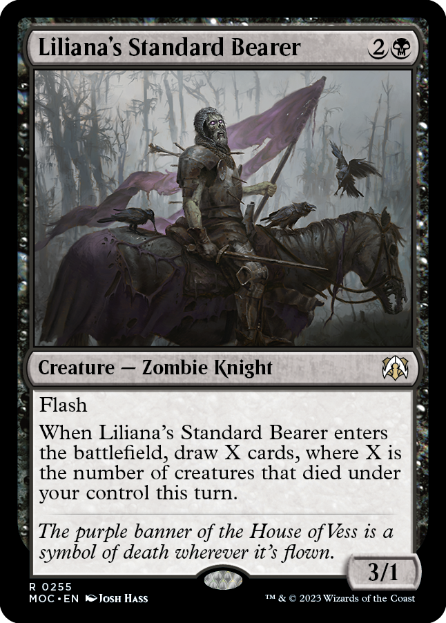 Liliana's Standard Bearer [March of the Machine Commander] | Exor Games Truro