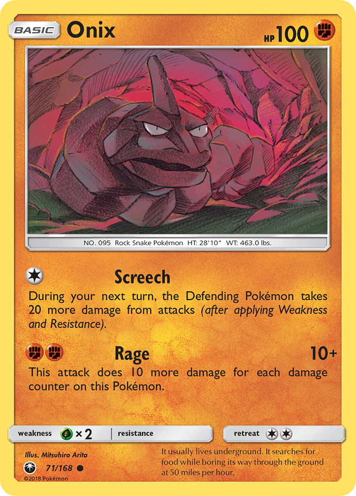 Onix (71/168) [Sun & Moon: Celestial Storm] | Exor Games Truro