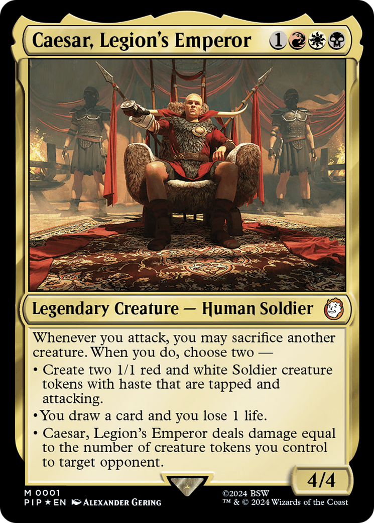 Caesar, Legion's Emperor [Fallout] | Exor Games Truro