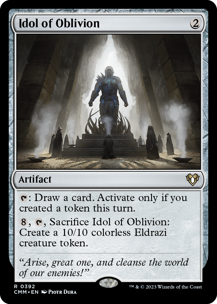 Idol of Oblivion [Commander Masters] | Exor Games Truro