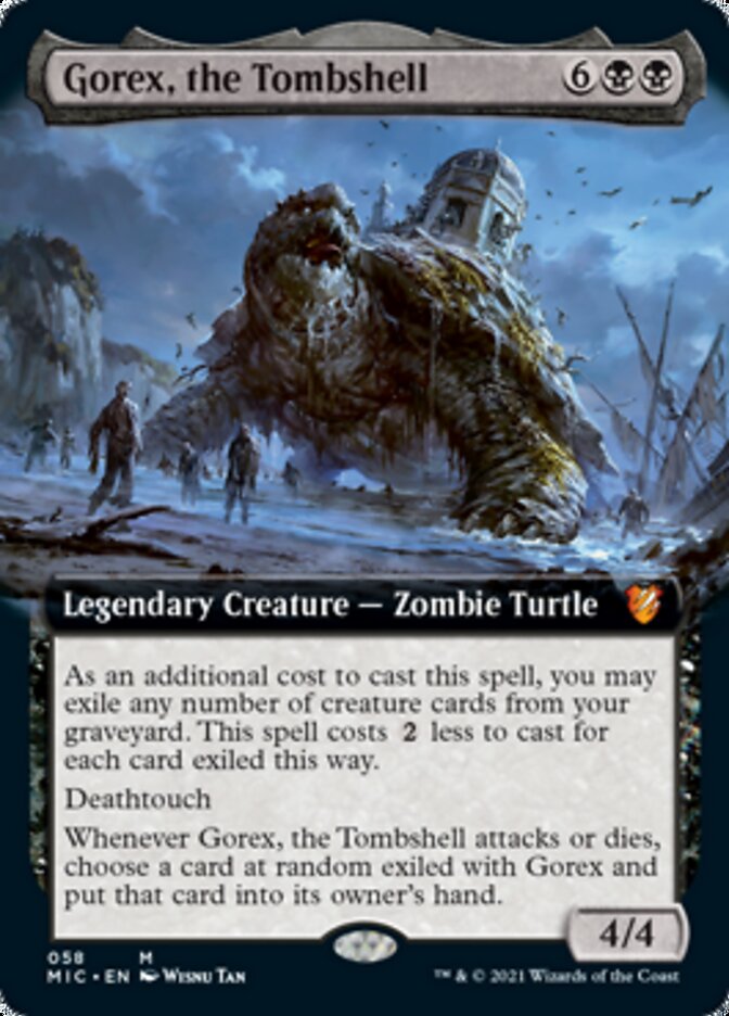 Gorex, the Tombshell (Extended Art) [Innistrad: Midnight Hunt Commander] | Exor Games Truro